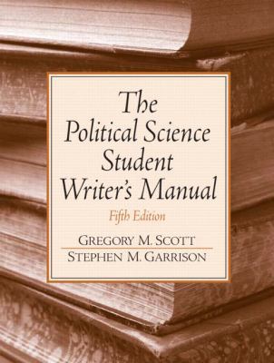 Political Science Student Writer's Manual 0131892592 Book Cover