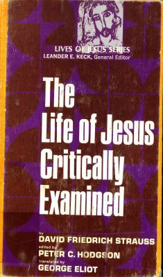 The life of Jesus, critically examined (Lives o... 080061271X Book Cover