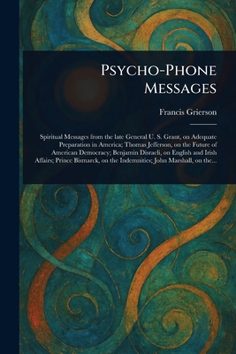 Psycho-Phone Messages 1023397382 Book Cover