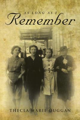 As Long as I Remember 1483676374 Book Cover