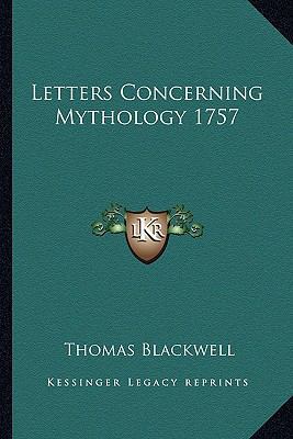 Letters Concerning Mythology 1757 1162735821 Book Cover