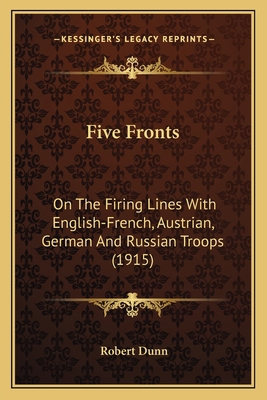 Five Fronts: On The Firing Lines With English-F... 116464744X Book Cover