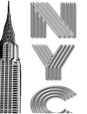 New York City Chrysler Building Writing Drawing... 0464161401 Book Cover