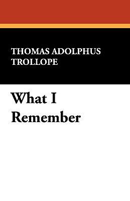 What I Remember 1434408132 Book Cover