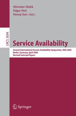 Service Availability: Second International Serv... 3540291032 Book Cover