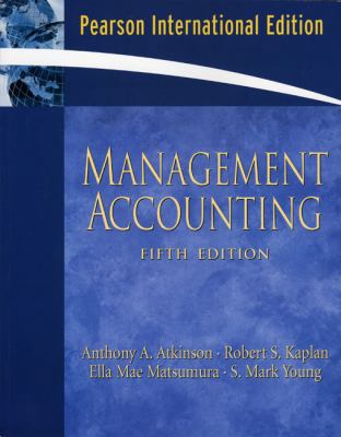 Management Accounting 0132427338 Book Cover
