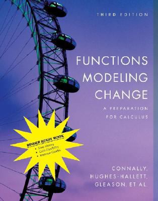 Functions Modeling Change, Binder Ready Version... 0471937258 Book Cover