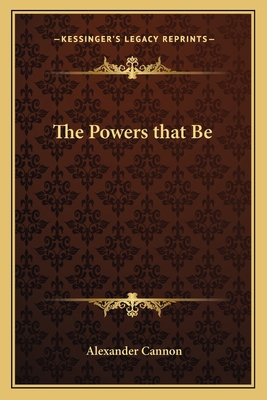 The Powers that Be 1162571543 Book Cover