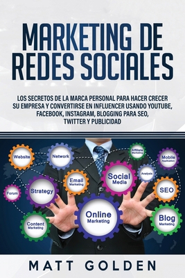 Marketing de redes sociales: Los secretos de la... [Spanish] 1647489253 Book Cover