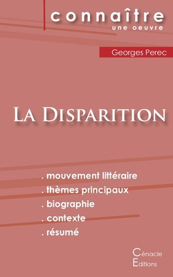 Fiche de lecture La Disparition de Georges Pere... [French] 2367887217 Book Cover