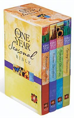 One Year Seasonal Bible (4 Volume Set) 1414306067 Book Cover