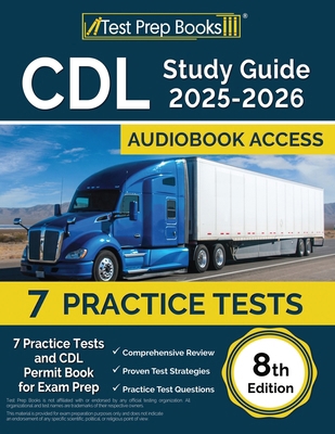 CDL Study Guide 2025-2026: 7 Practice Tests and... 1637752067 Book Cover