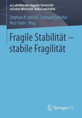 Fragile Stabilität - Stabile Fragilität [German] 3658022477 Book Cover