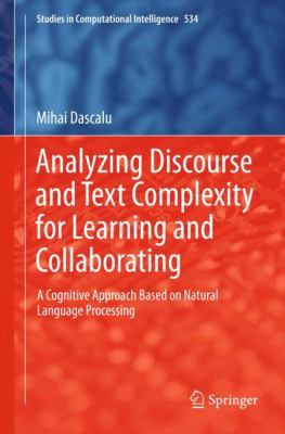 Analyzing Discourse and Text Complexity for Lea... 3319034189 Book Cover