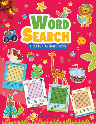 Word Search: First Fun Activity Books for Kids 9389717000 Book Cover