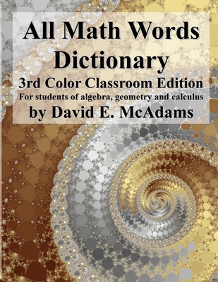 All Math Words Dictionary: For students of alge... 1632702800 Book Cover