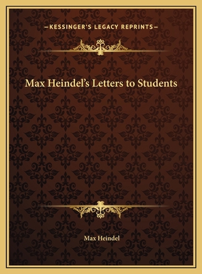 Max Heindel's Letters to Students 116974706X Book Cover