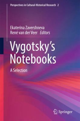 Vygotsky's Notebooks: A Selection 9811046239 Book Cover