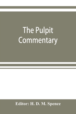 The pulpit commentary 9353920116 Book Cover