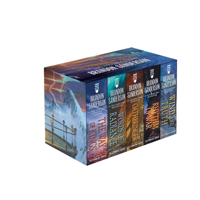 Stormlight Archive Mass Market Boxed Set 1-5: T... 1250476011 Book Cover