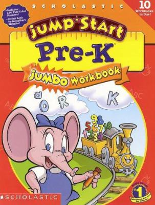 Jumpstart Pre-k: Jumbo Workbook 0439137403 Book Cover