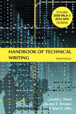 Handbook of Technical Writing with 2009 MLA and... 1457610612 Book Cover