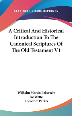 A Critical And Historical Introduction To The C... 0548178356 Book Cover