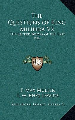 The Questions of King Milinda V2: The Sacred Bo... 1163208973 Book Cover