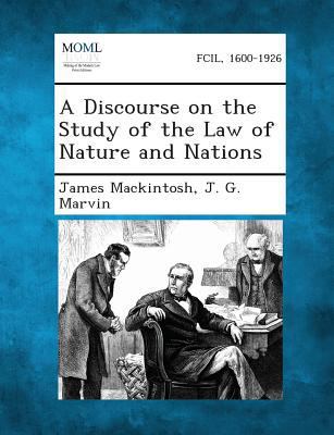 A Discourse on the Study of the Law of Nature a... 128734836X Book Cover