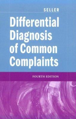 Differential Diagnosis of Common Complaints 0721680178 Book Cover