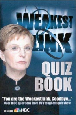 Weakest Link Quiz Book 1842225952 Book Cover