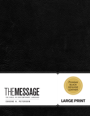 Message Large Print Bible-MS [Large Print] 1617471682 Book Cover