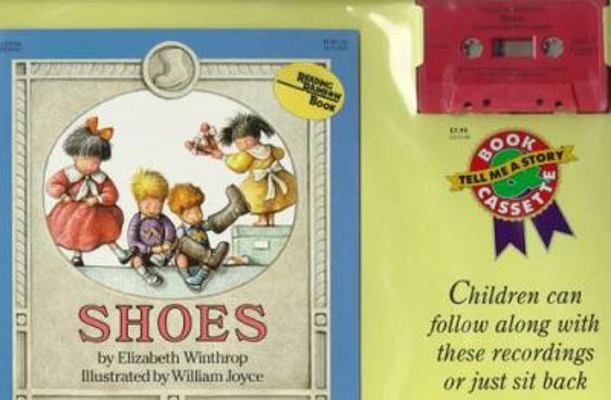 Shoes Book and Tape [With Book] [Large Print] 0694700371 Book Cover
