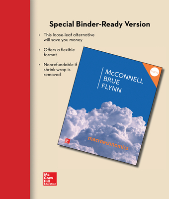 Loose Leaf Macroeconomics with Connect Access Card 1259287068 Book Cover