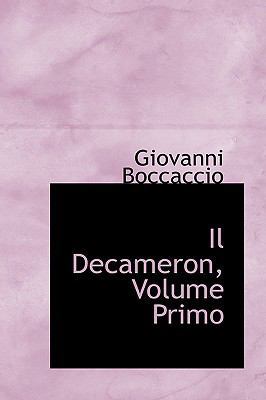Il Decameron, Volume Primo 1103218611 Book Cover