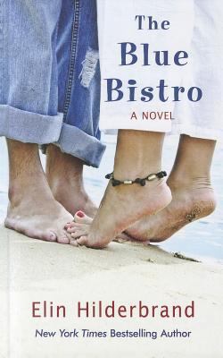 The Blue Bistro [Large Print] 1410443957 Book Cover