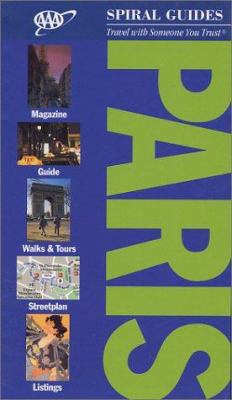 AAA Spiral Guides Paris 1562516760 Book Cover