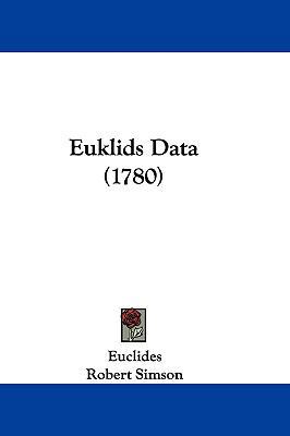 Euklids Data (1780) 110481093X Book Cover