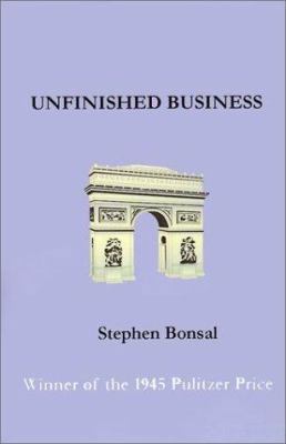 Unfinished Business 1931313466 Book Cover