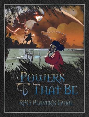 Hardcover RPG Player's Guide (Powers That Be) Book