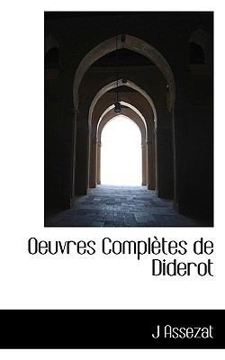 Oeuvres Completes de Diderot [French] 1117659534 Book Cover