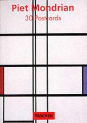 Mondrian Postcard Book 3822892378 Book Cover