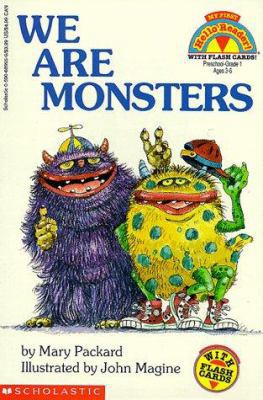 We Are Monsters 0590689959 Book Cover