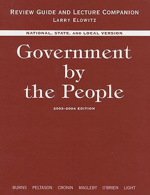 Government by the People, Review Guide and Lect... 0131847856 Book Cover