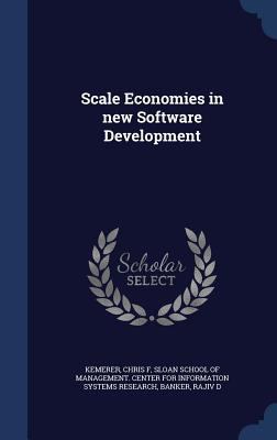Scale Economies in new Software Development 1340075717 Book Cover