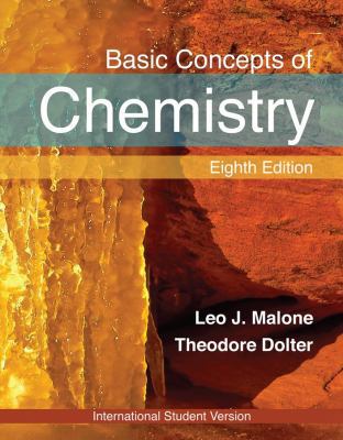Basic Concepts of Chemistry: Student Study Guide 0470398906 Book Cover
