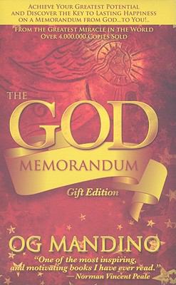 The God Memorandum 0883911809 Book Cover