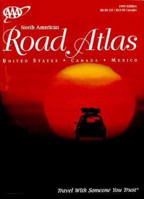 AAA 1999 North American Road Atlas 1562512625 Book Cover