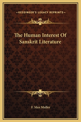 The Human Interest Of Sanskrit Literature 1169203019 Book Cover