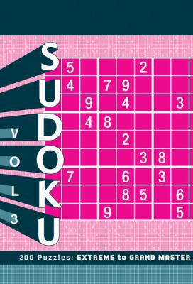 Sudoku 3: Extreme to Grand Master 1452102104 Book Cover